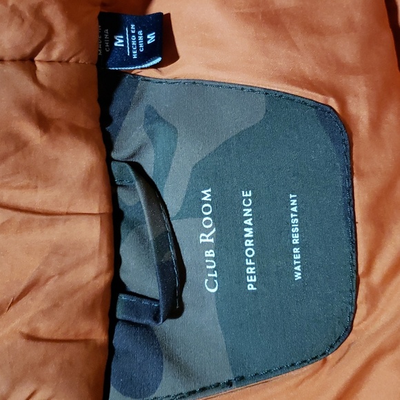 EUC, Club Room Parka with Hood Jacket Camouflage, Men's size medium - Picture 2 of 5